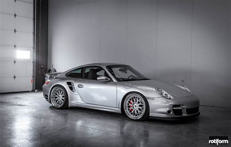 Turbo Icon Porsche 911 Rocking Classy Rotiform Rims With Polished