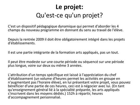 PPT  Le projet Qu'estce qu'un projet? PowerPoint Presentation, free