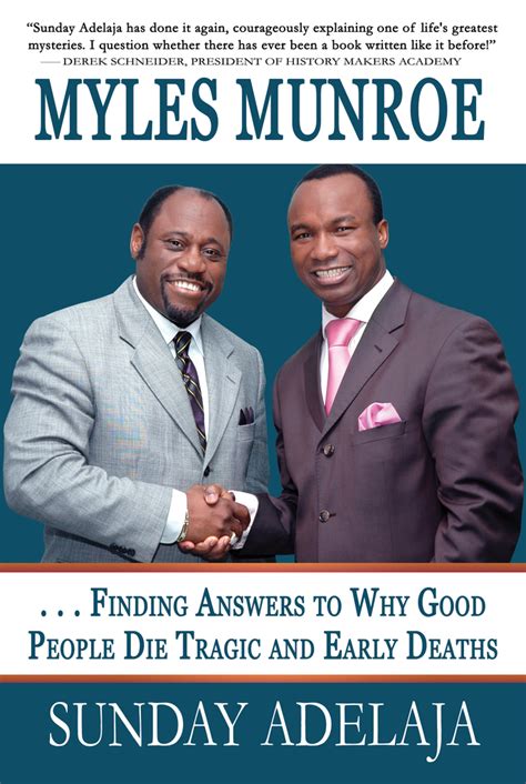 Read Myles Munroe Finding Answers To Why Good People Die Tragic And