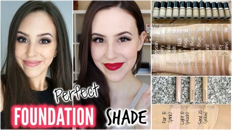 How To Choose The Right Foundation Shade Perfect Foundation Color For Beginners Youtube