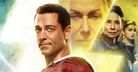 Shazam Fury Of The Gods Poster Tteases Epic Action With Gods And Dragons