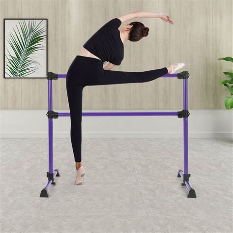 Double Ballet Stretch Bar Freestanding Dance Exercise Equipment On Onbuy