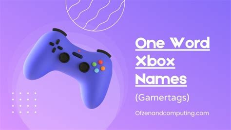 How To Make A Creative Xbox Name