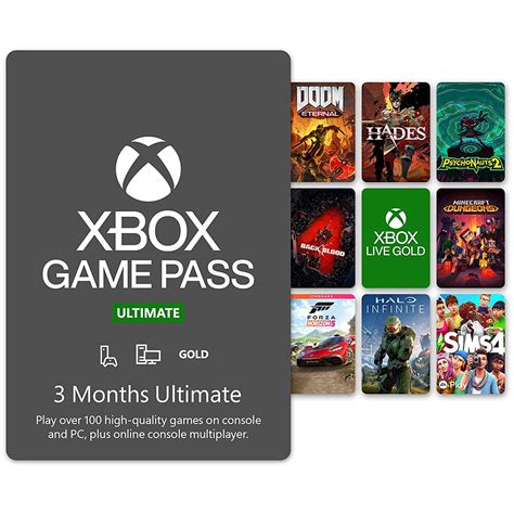 Xbox Game Pass Ultimate 3 Months Membership T Card Code Only