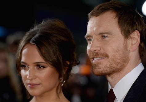 Alicia Vikander And Michael Fassbender At London Premiere Of The Light Between Oceans Which Did