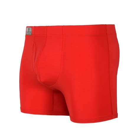 Sheath 321 Mens Dual Pouch Boxer Brief Red Small Sheath Dual Pouch Boxer Briefs Touch