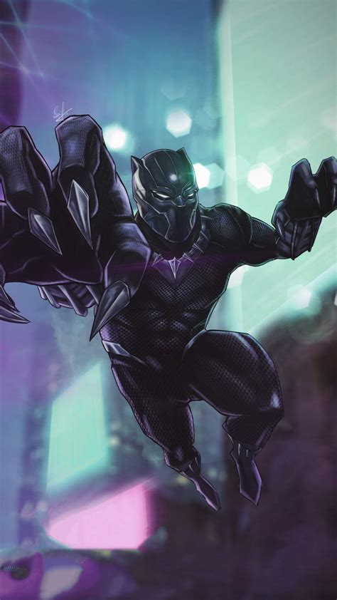 Download Black Panther Iphone Wallpaper