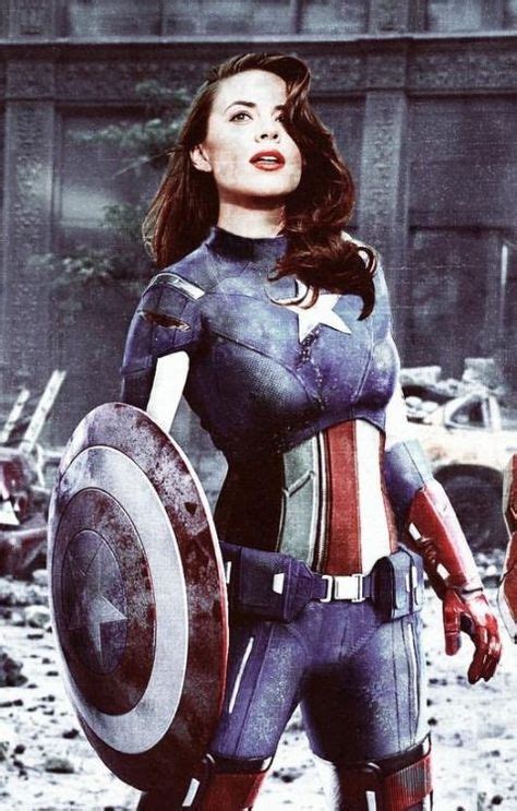 Hayley Atwell As Captain America By Far The Best One Ive Ever Seen