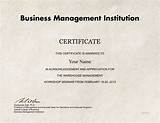 Business Management Degree Overview Images