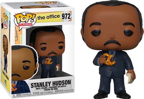 The Office Funko Pop Stanley Hudson With Pretzel 972 Big Apple
