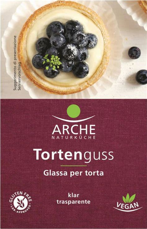 Arche Naturküche Bio polewa do ciasta, bezbarwna, 15 g - Piccantino ...