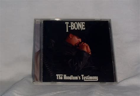 Testimony Of A Hoodlum T Bone Amazonfr Cd Et Vinyles