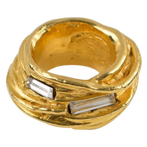Christian Lacroix Jeweled Band Ring At 1stdibs Christian Lacroix Ring Ring Of Lacroix