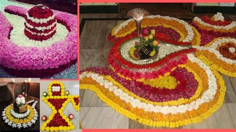Maha Shivarathri Speical Shiva Lingam Decoration Ideas With Flowers