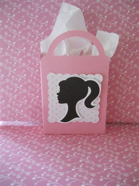 Barbie Party Favor Boxes Are Perfect For A Small Snack At The Party