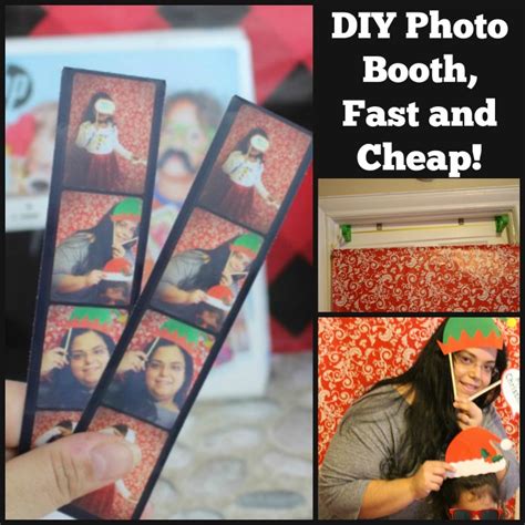 The printing photo booth includes 100 prints (200 photo strips), which is typically enough for a 4 hour event. DIY Photo Booth, Fast and Cheap! - First Time Mom and ...