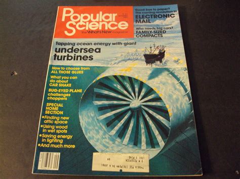 Popular Science Sep 1980 Electronic Mail Undersea Turbines 1980