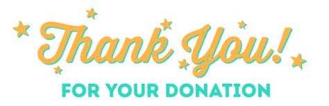 Thank you for your donation