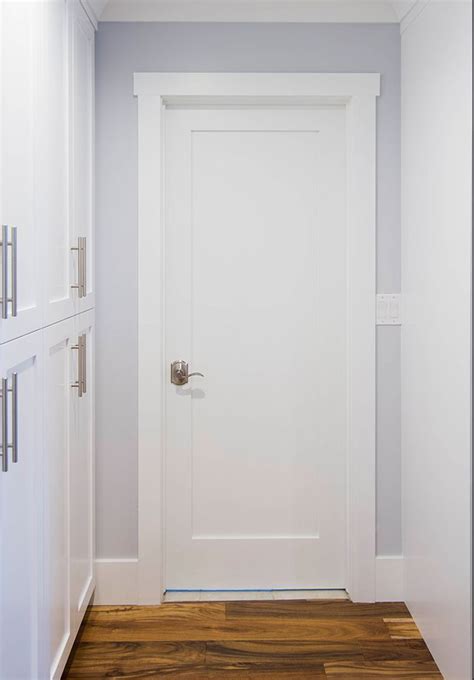Homebase shaker white oak 4 panel internal door 1981 x 762mm grade c. Door Shaker & PRIMED WHITE SOLID CORE 1-PANEL SHAKER ...