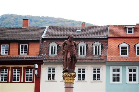 Market Square In Heidelberg Germany Stock Image Image Of Square