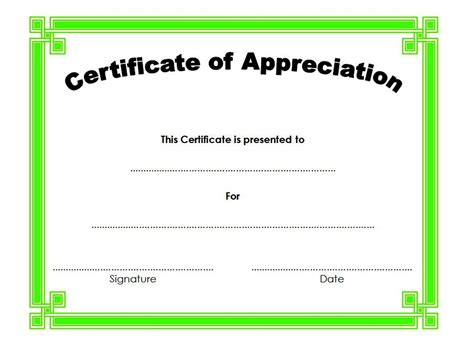 10 Editable Certificate Of Appreciation Templates Free Pertaining To