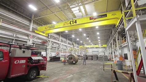 Expert Crane Steel Warehouse Install Hd Youtube