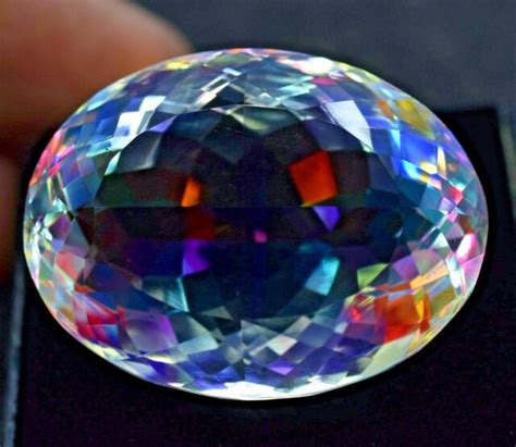 7885 Ct Natural Rainbow Color Mystic Quartz Agsl Certified Aaa Loose