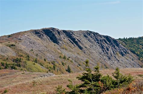 The South Summit Of Meat Cove Mountain And The East Side Of The Meat
