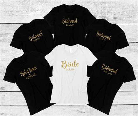 Hen Party T Shirts Personalised Hen Party T Shirts Etsy
