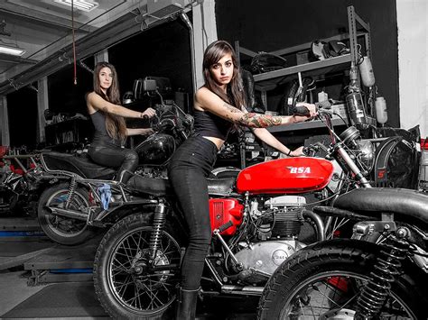 Artist Re Imagines Women Within Motorcycle Culture Mcn