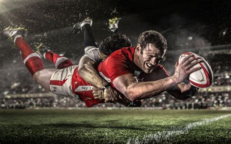 Rugby Tackle Wallpaper