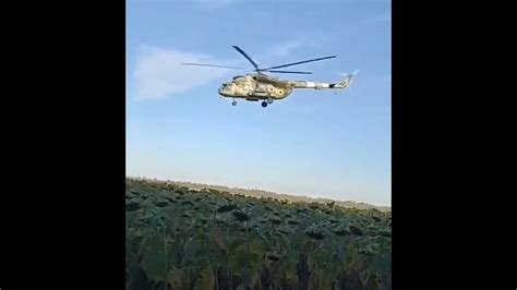 Uaf Still Flies Low Flying Ukraine Mi 8 Helicopters Skim Ukraines