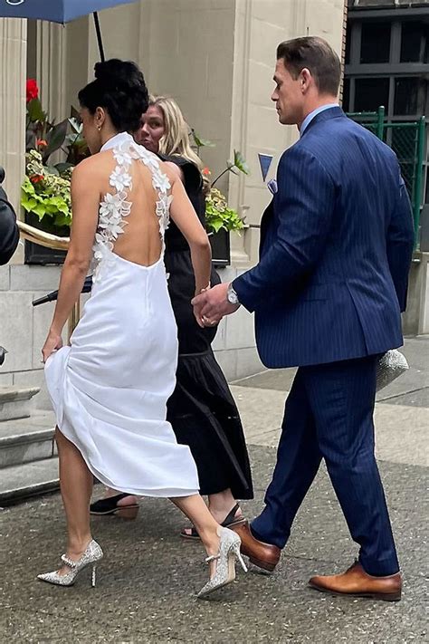 John Cena And Shay Shariatzadeh Hold Hands After Vancouver Wedding Photos Appflicks