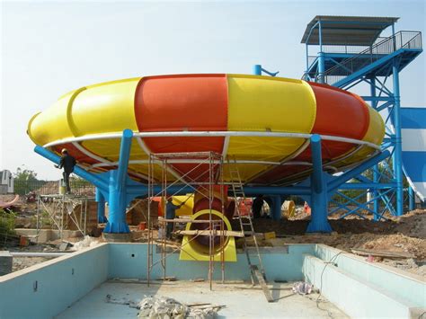 China Space Bowl Slide China Water Park Water Slide