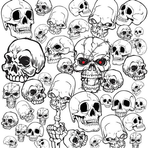 Skull Illustration Skulls Drawing Skull Art Drawing