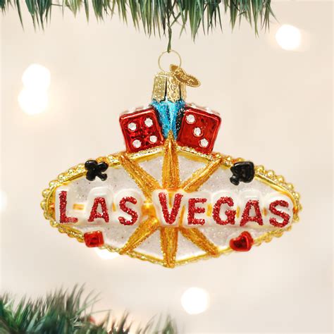 Las Vegas Sign Ornament Old World Christmas Old World Christmas