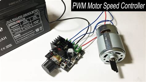 775 Motor Speed Pwm Controller 12v 40v 10a Testing Youtube