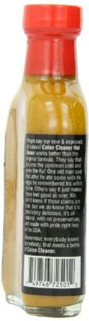 Professor Phardtpounders Colon Cleaner Hot Sauce 57 Ounce Ebay