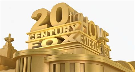 20th Century Fox Logo 3d Model News Word