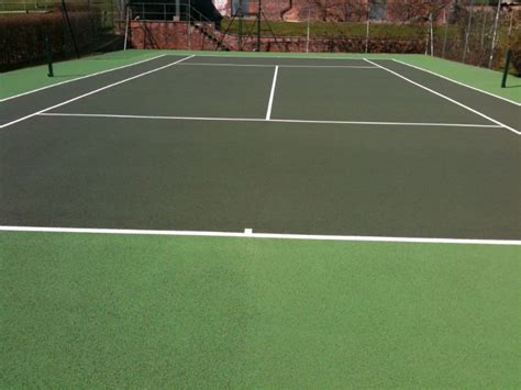 Tennis court accessories include water coolers to keep players hydrated, tables & benches, and trash receptacles to keep the court clean. Tennis Court Resurfacing Company in Elworth | Cheshire ...
