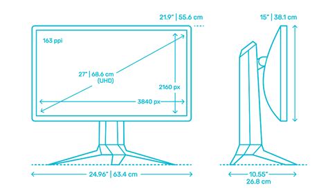 27 Inch Tv Dimensions Length And Width
