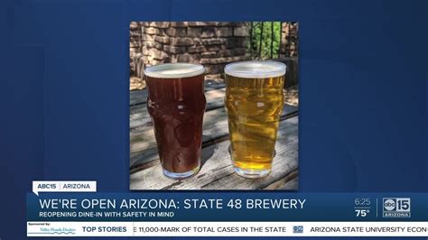 Were Open Arizona State 48 Brewery Reopening With A Smile Youtube
