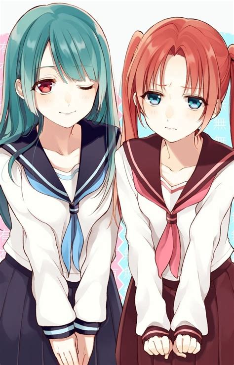 School Dress Friends Anime Girls Original 720x1280 Wallpaper 5