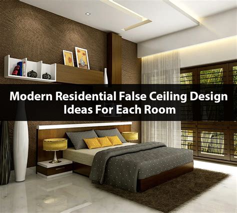 False ceiling design ideas that are like this, can be a big focal point of a room. Flase ceiling ideas for your house - Seven Dimensions