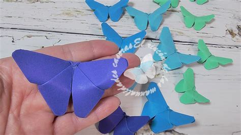 How To Make An Origami Butterfly Step By Step Easy Origami Tutorial