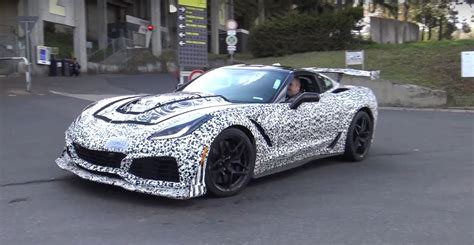 2018 Corvette Zr1 On Nurburgring And Road With Two Body
