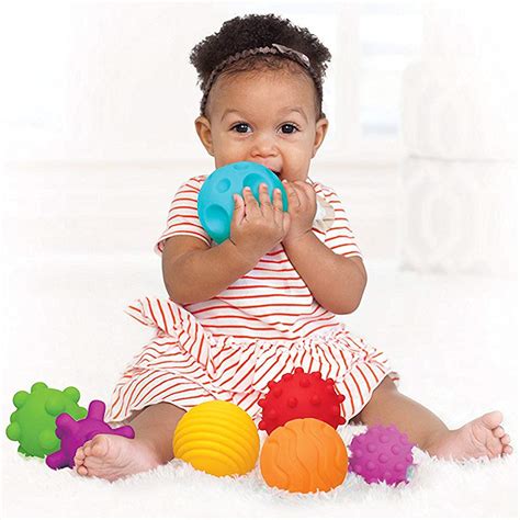 A To Z 61017 My First Baby Multi Textured Sensory Soft Balls