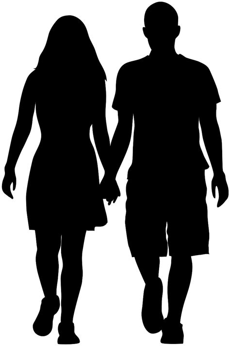 Available online silhouette editor before. Couple Holding Hands Silhouette | Free vector silhouettes