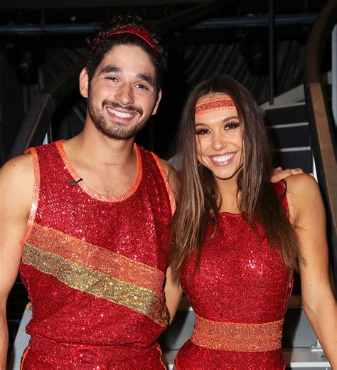 Dwts Alexis Ren And Alan Bersten Taking Romance ‘day By Day My