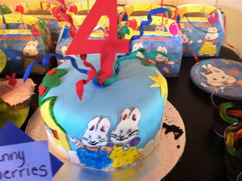 Max And Ruby Birthday Max And Ruby Party Themes Party Ideas Birthday Cake Desserts Food